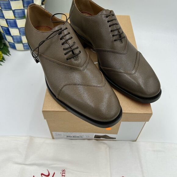 Men's Christian Louboutin boabi calf  Leather, Oxford, size 43 made in Italy - Picture 3 of 10
